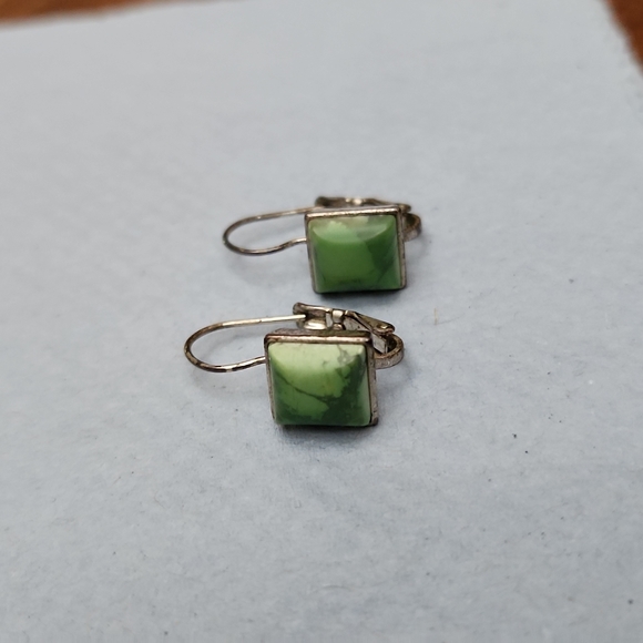 Turquoise earrings - Picture 3 of 6